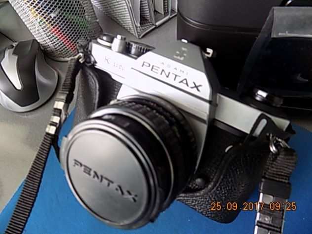 Reflex Pentax K 1000flash Philips flash Agfapentaprisma ed altro