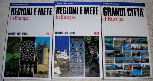 REGIONI E METE in EUROPA Vol I e Vol II  GRANDI CITTA dEUROPA