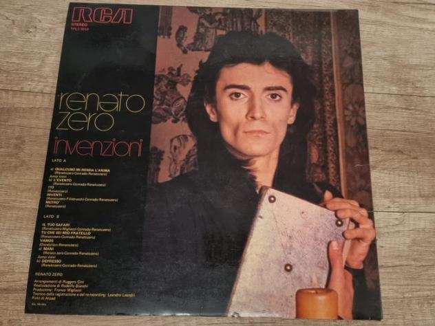 Renato Zero - Invenzioni - LP - Signed by Renato Zero - Memorabilia firmato (autografo originale) - 19741974