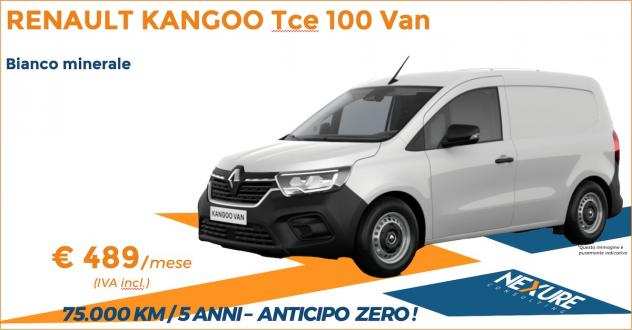 RENAULT KANGOO Tce 100 Van - Noleggio