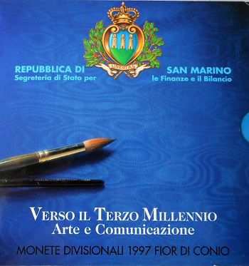 Rep. Di San Marino-Monete Divisionali FDC-anno1997