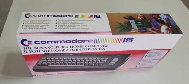 Replace Box Cartone Commodore C16
