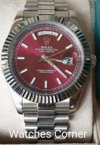 Replica Rolex Day-Date Cherry Dial