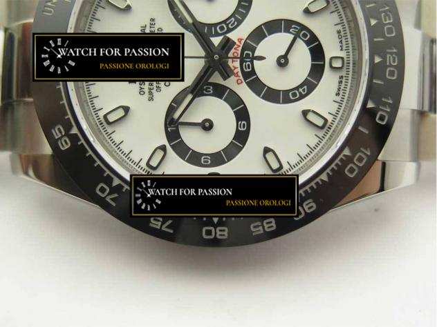 REPLICA ROLEX DAYTONA 116500 BEST EDITION 904L SS QUADRANTE BIANCO