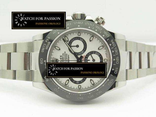 REPLICA ROLEX DAYTONA 116500 BEST EDITION 904L SS QUADRANTE BIANCO