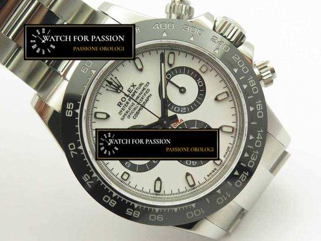 REPLICA ROLEX DAYTONA 116500 BEST EDITION 904L SS QUADRANTE BIANCO