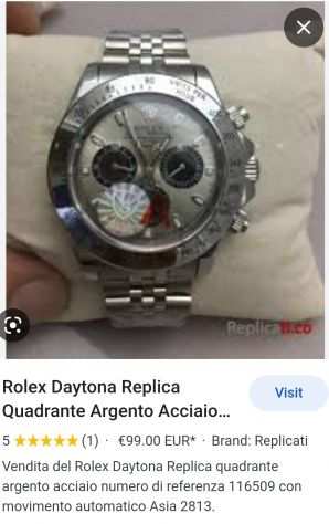 Replica Rolex DAYTONA 116509 - Acciaio