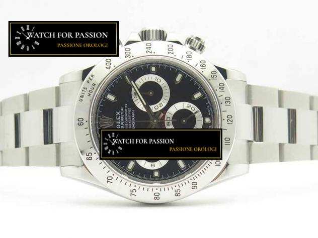 REPLICA ROLEX DAYTONA 116520 BEST EDITION 904L SS CASSA E BRACCIALE QUADRANTE BIANCO