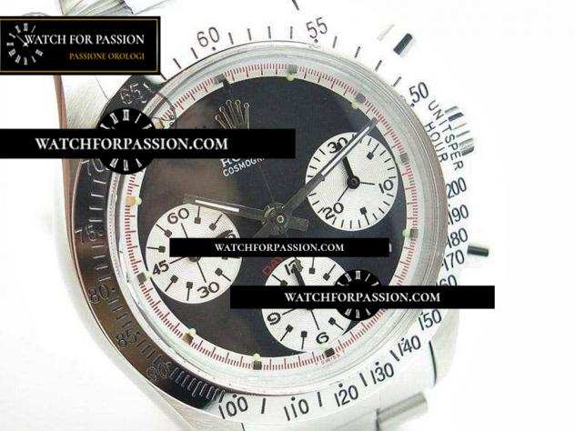 REPLICA ROLEX DAYTONA 6263 PAUL NEWMAN HAND WIND MOVEMENT SS VENUS 75 QUADRANTE NERO