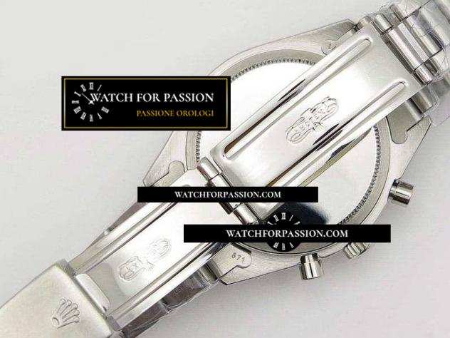 REPLICA ROLEX DAYTONA 6263 PAUL NEWMAN HAND WIND MOVEMENT SS VENUS 75 QUADRANTE NERO