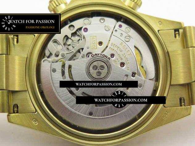 REPLICA ROLEX DAYTONA YG BEST EDITION 904L SS CASSA E BRACCIALE QUADRANTE ORO GIALLO