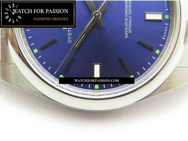 REPLICA ROLEX OYSTER PERPETUAL 39MM BEST EDITION CASSA E BRACCIALE CON QUADRANTE BLU