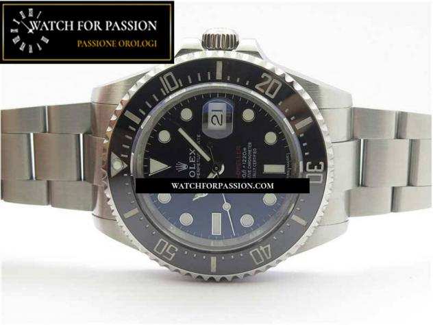 REPLICA ROLEX SEA-DWELLER 2017 BASELWORLD BEST EDITION 904L BRACCIALE E QUADRANTE NERO IN ACCIAIO INOX