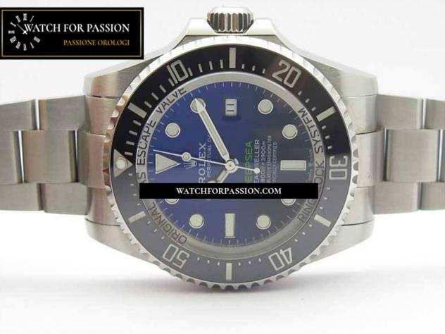 REPLICA ROLEX SEA-DWELLER D-BLUE BEST EDITION 904L SS QUADRANTE BLU