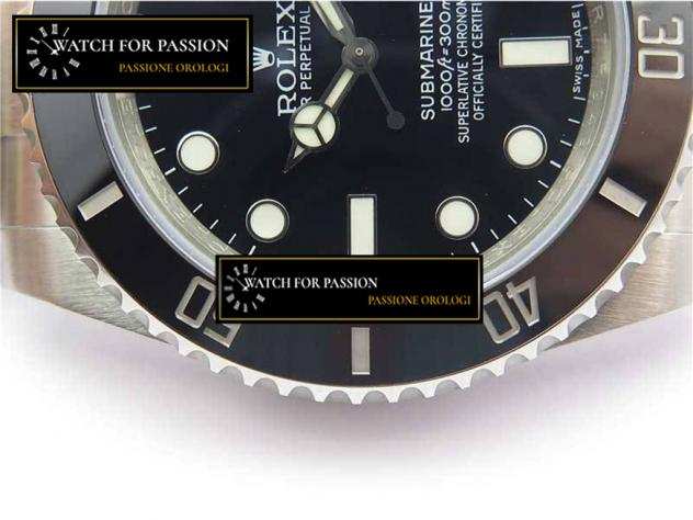 REPLICA ROLEX SUBMARINER 116610 LN CERAMICA NERA BEST EDITION CASSA E BRACCIALE IN ACCIAIO INOX 904L