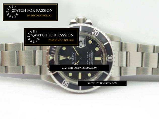 REPLICA ROLEX VINTAGE 1680 BEST EDITION SUBMARINER CON QUADRANTE BIANCO 200M (QUADRANTE ILLUMINATO AL BUIO)