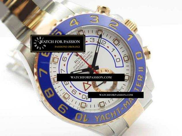 REPLICA ROLEX YACHTMASTER II 116681 SSRG IN CERAMICA BLU BEST EDITION