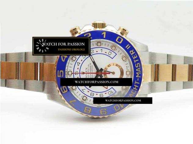 REPLICA ROLEX YACHTMASTER II 116681 SSRG IN CERAMICA BLU BEST EDITION