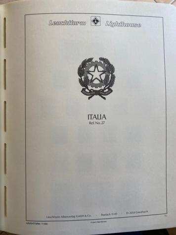 Repubblica Italiana 19452011 - Collezione Repubblica Italiana con GRONCHI ROSA tutti MNH ottimo stato con certificazioni DIENA