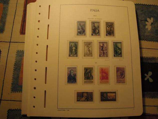 Repubblica Italiana 19551979 - Collezione Repubblica francobolli Integri su 69 fogli LEUCHTTURM