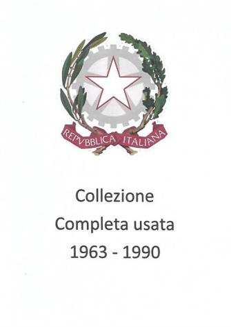 Repubblica Italiana 19631990 - annata complete del periodo
