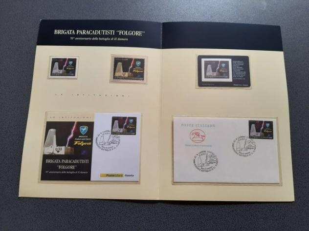Repubblica Italiana 2012 - Nr. 12 Folder con francobolli commemorativi anno 2012