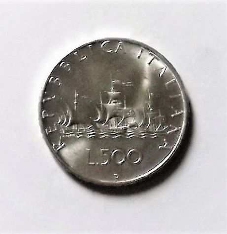 Repubblica Italiana. 500 Lire argento 1958-1967