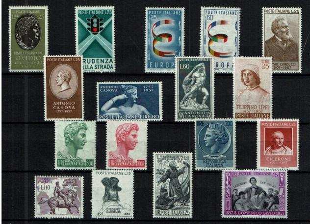 Repubblica Italiana - Collezione Completa dal 1956 al 1973 MNH