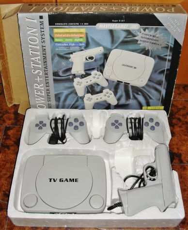 retro game console tv giochi famiclone nes famicom nintendo clone Power Station