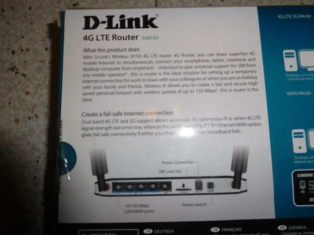 REUTER D-LINK DWR-921 - 4G - LTE