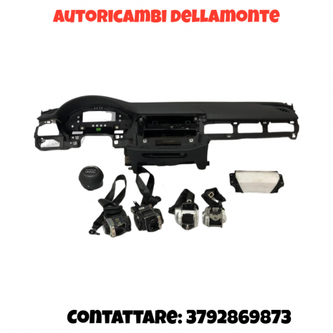 RICAMBI AUDI A4 8W KIT AIRBAG CRUSCOTTO