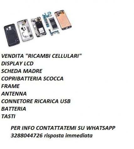 RICAMBI CELLULARI Display lcd schermo cellulari NU