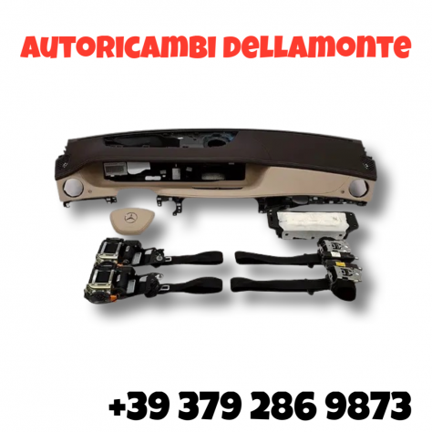 Ricambi Mercedes-Benz S-Class W222 Kit Airbag Cruscotto