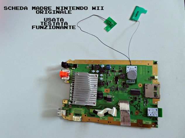 Ricambi originali Nintendo Wii Scheda madre e gruppo ottico (Funzionanti)