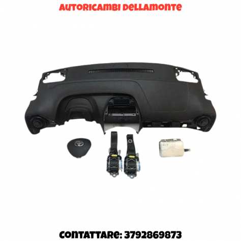 RICAMBI TOYOTA AYGO KIT AIRBAG CRUSCOTTO