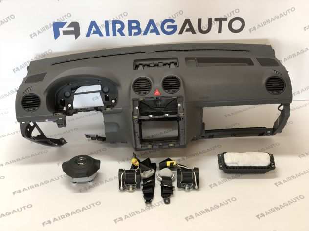 RICAMBI VOLKSWAGEN CADDY 2010-2015 KIT AIRBAG CRUSCOTTO