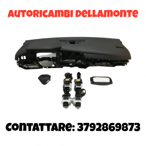 RICAMBI VW GOLF 8 KIT AIRBAG CRUSCOTTO