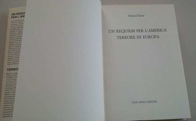 Richard Raine - Un requiem per lAmerica e Terrore in Europa