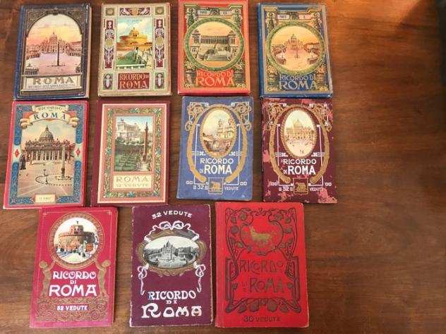 Ricordo di Roma - Lot with 11 books - 1930