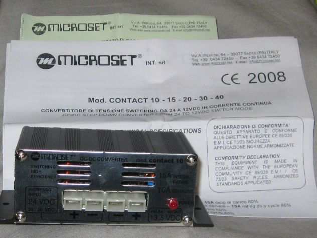 Riduttore di tensione Microset Contact 10
