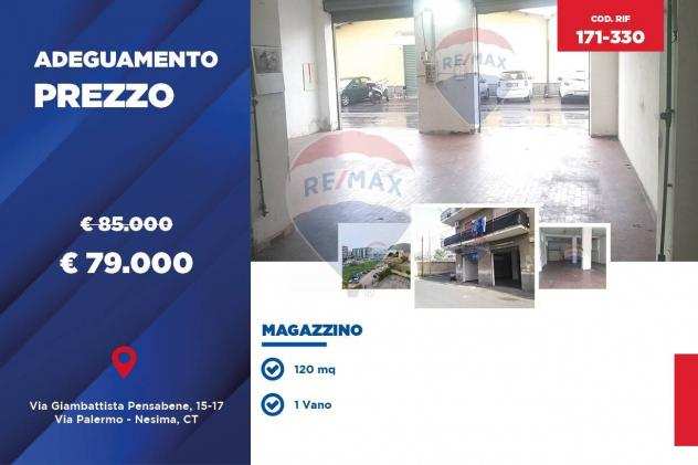 Rif30721171-330 - Magazzino in Vendita a Catania - Via Palermo - Nesima di 120 mq