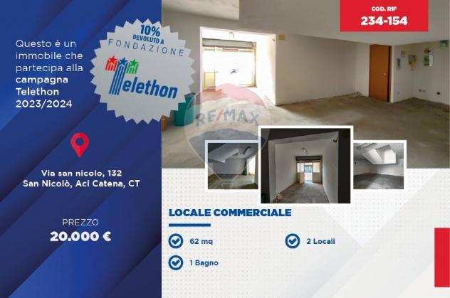 Rif30721234-154 - Locale Commerciale in Vendita a Aci Catena - San Nicolograve di 62 mq