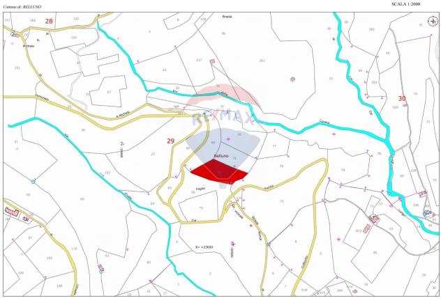 Rif34621003-310 - Terreno Agricolo in Vendita a Belluno - Pedeserva di 2870 mq