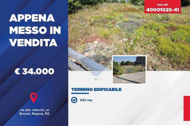 Rif40001025-41 - Terreno Residenziale in Vendita a Ragusa - Brusceacute di 630 mq