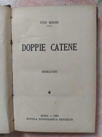 (Rif.41) -ROMANZO - DOPPIE CATENE