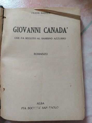 (Rif.41) -ROMANZO - GIOVANNI CANADA