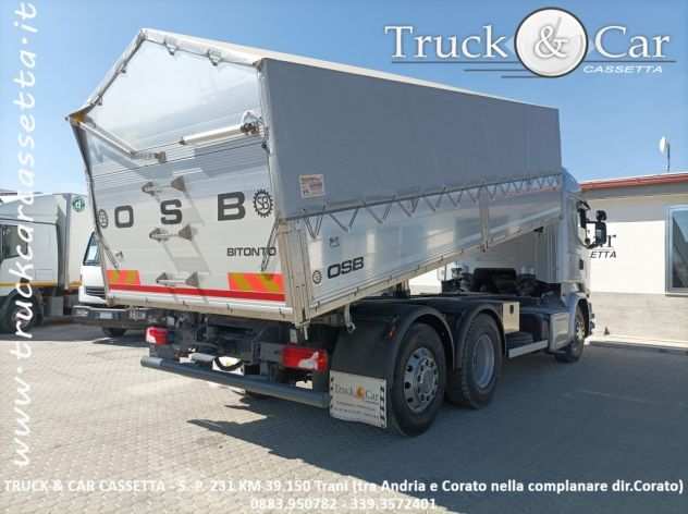 RIF.709 SCANIA R 520 ndash RIBALTABILE TRILATERALE NUOVO OSB IN ACCIAIO ndash EURO 6 ndash 2