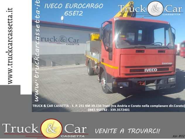 RIF.802 IVECO EUROCARGO 65 E 12 ndash 1993 ndash PIATTAFORMA AEREA