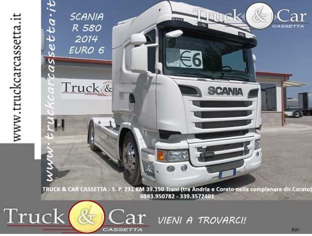 RIF.865 SCANIA R 580 ndash TRATTORE STRADALE ndash 2014 ndash EURO 6