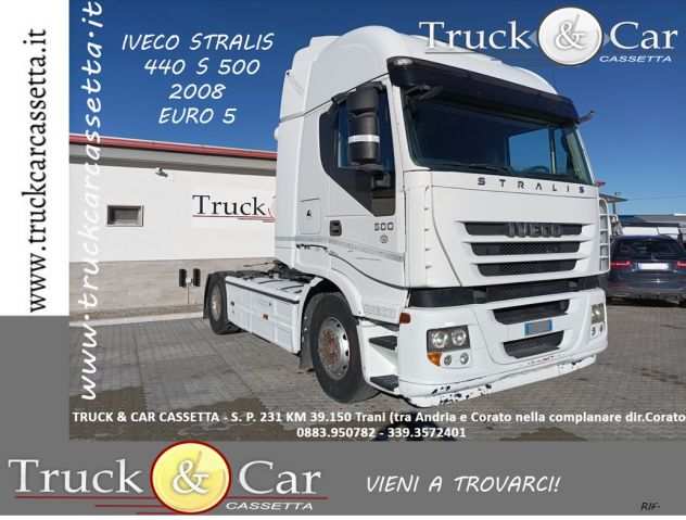 RIF.931 IVECO STRALIS 440 S 500 ndash 2008 ndash TRATTORE STRADALE ndash EURO 5